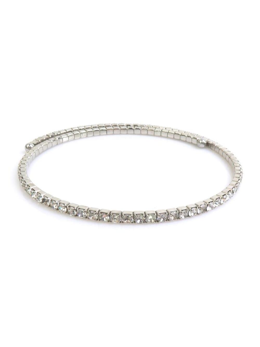 Auth Miumiu Choker Necklace Silver #373569M25B